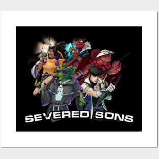 The Severed Sons w/ Name Posters and Art